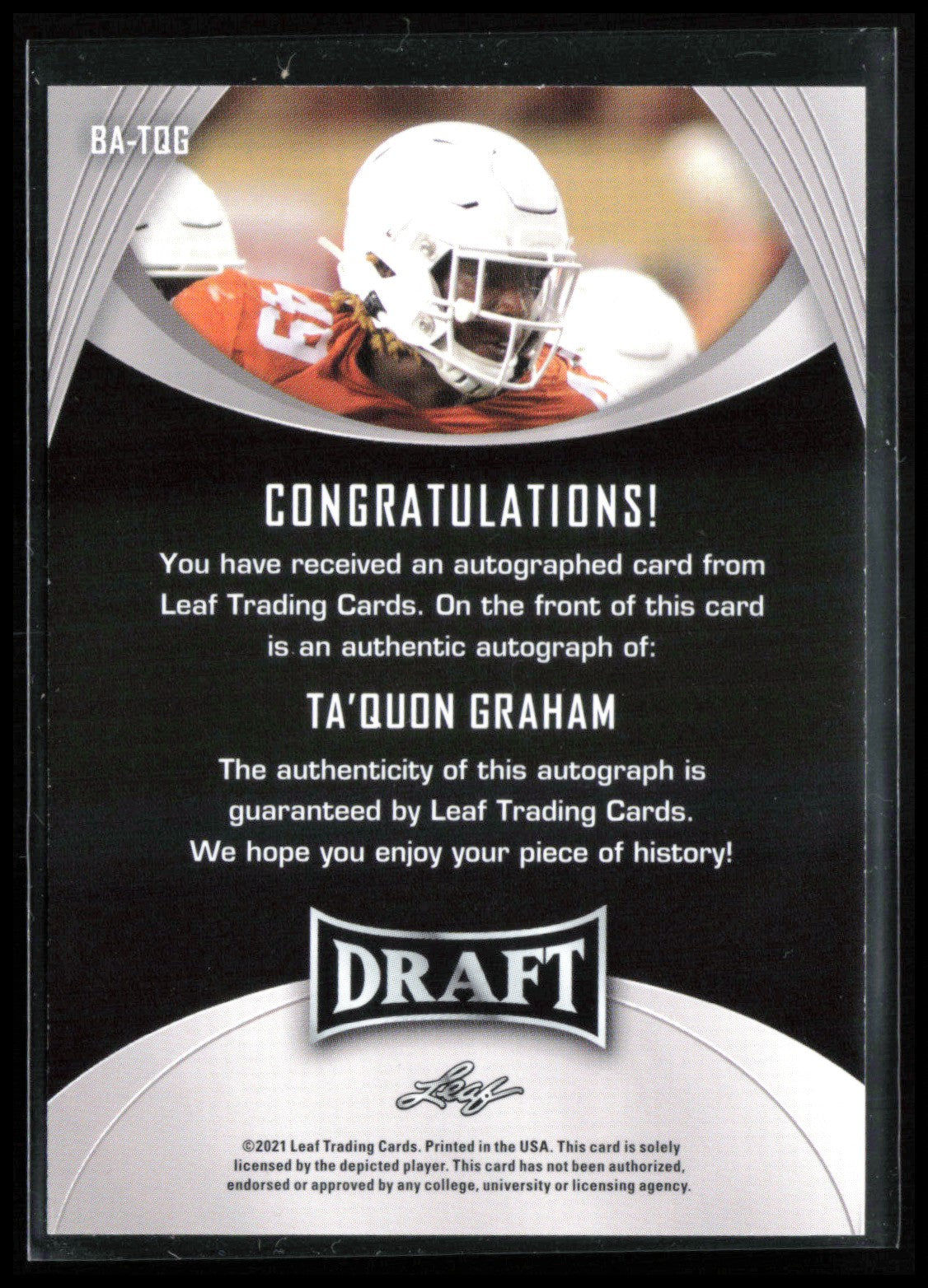 Ta'Quon Graham RC Auto