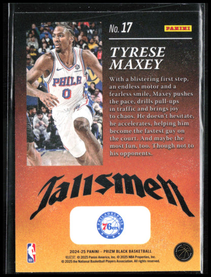 Tyrese Maxey Talismen