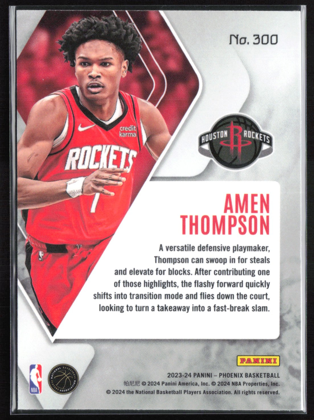 Amen Thompson RC
