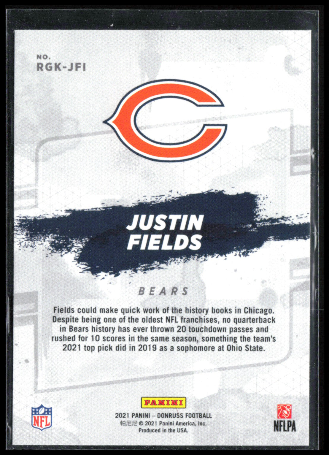 Justin Fields RC