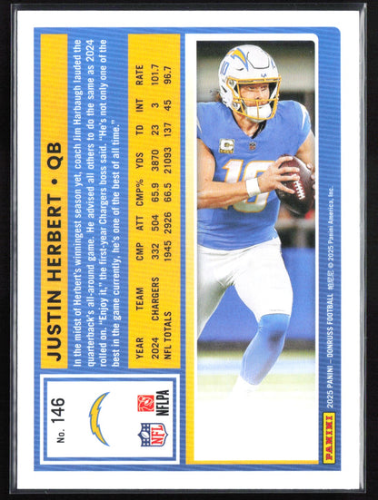 Justin Herbert Red Press Proof
