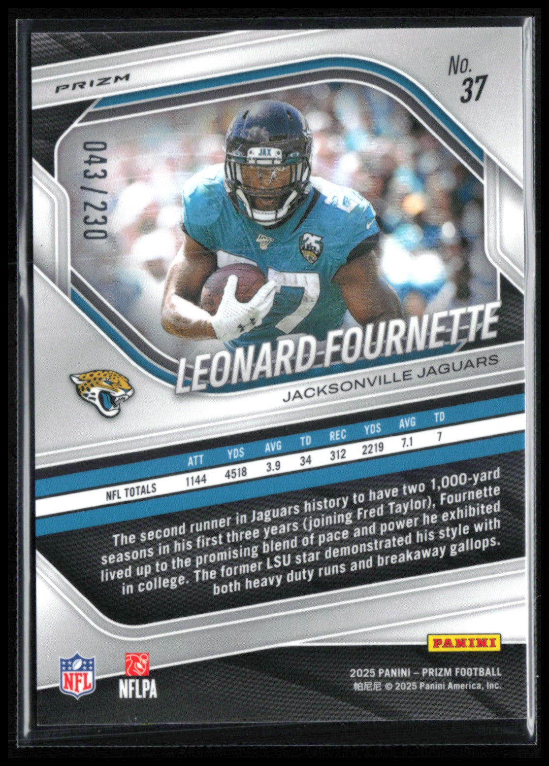 Leonard Fournette Light Blue Wave /230