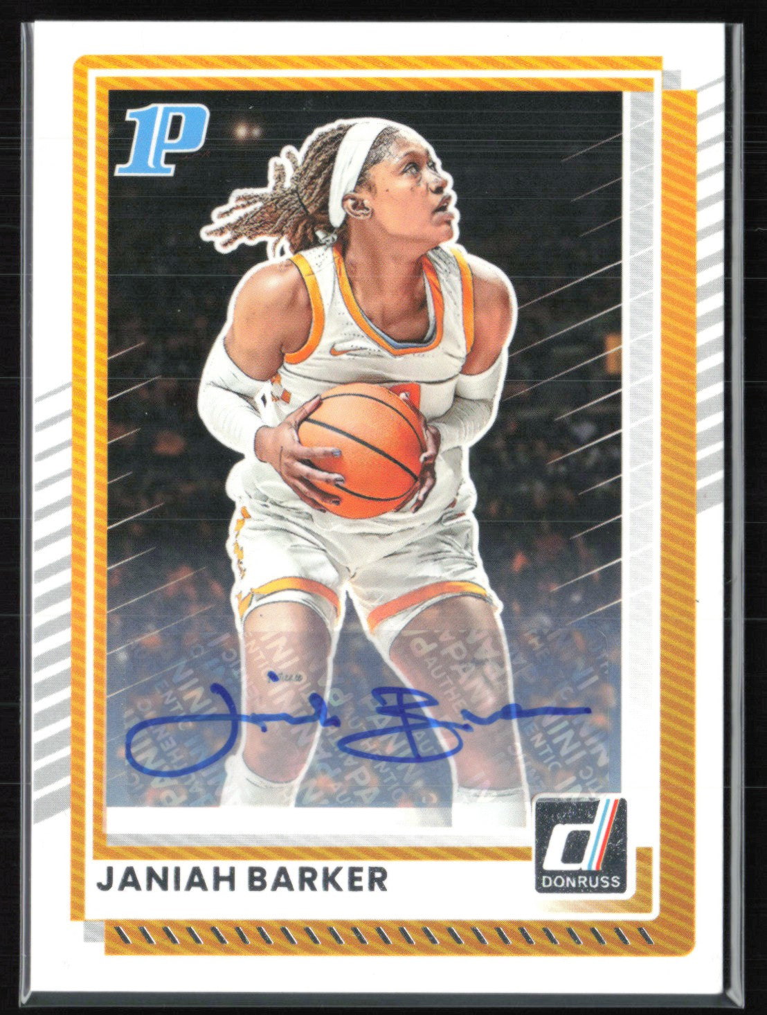 Janiah Barker Auto 2025 Donruss