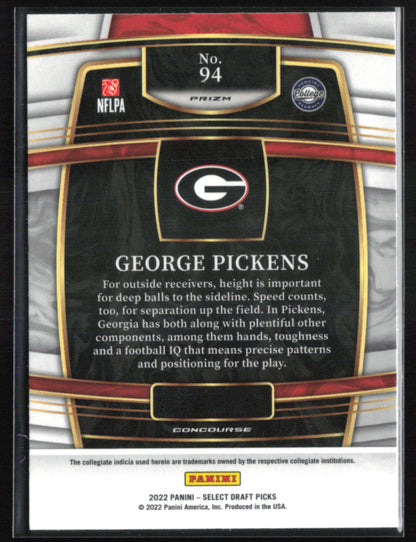 George Pickens RC Red Lazer