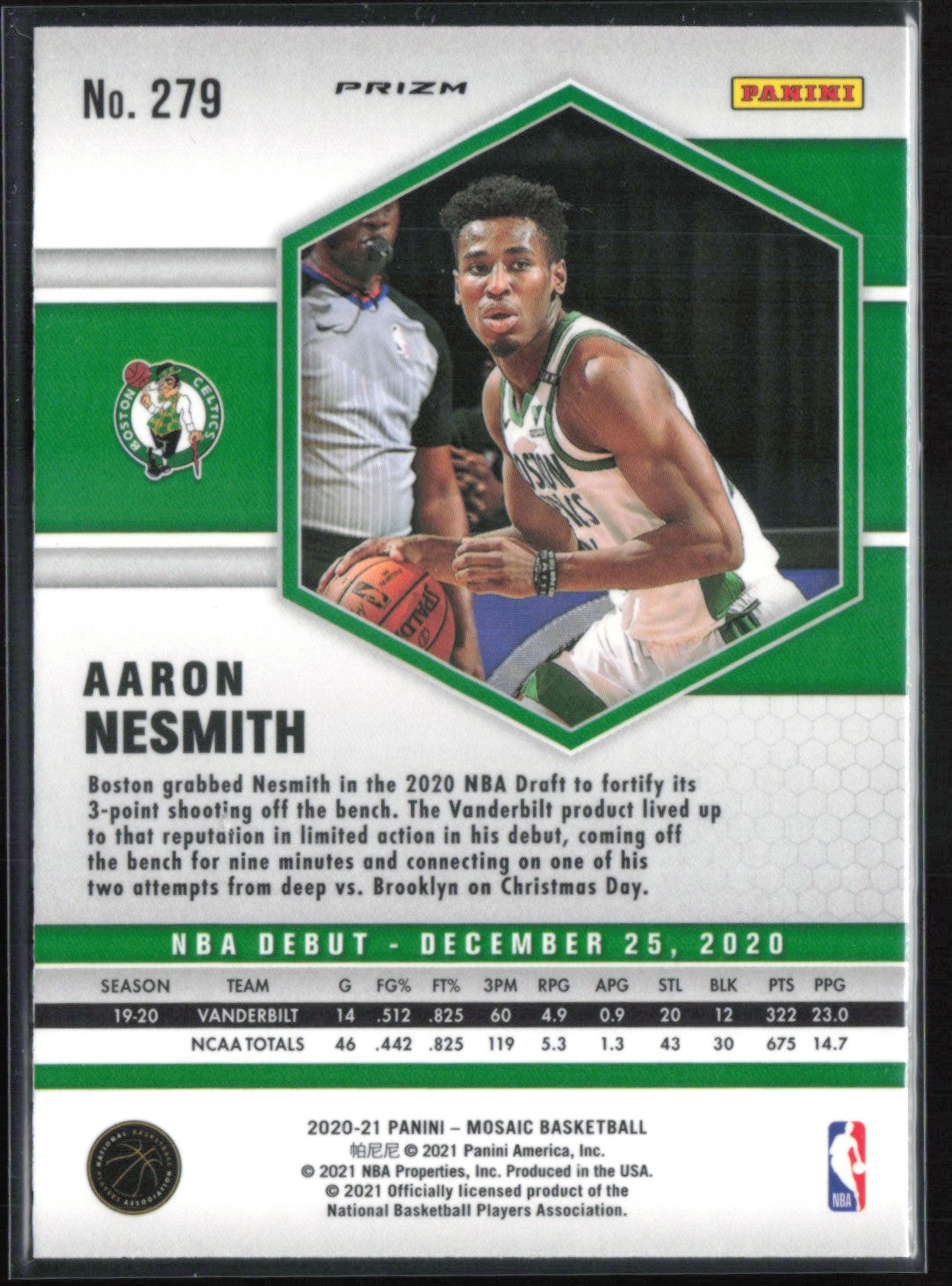 Aaron Nesmith RC Yellow