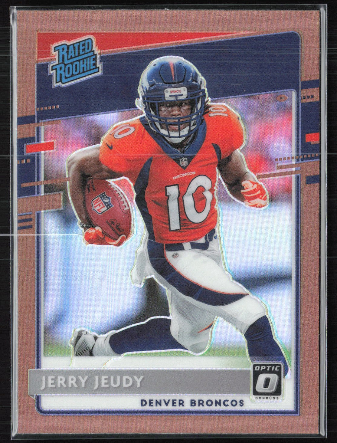 Jerry Jeudy RC Bronze Optic Holo