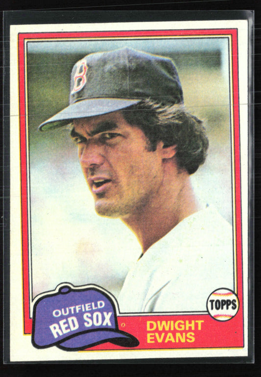 Dwight Evans 1981 Topps