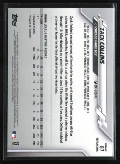 Zack Collins RC Pink Refractor