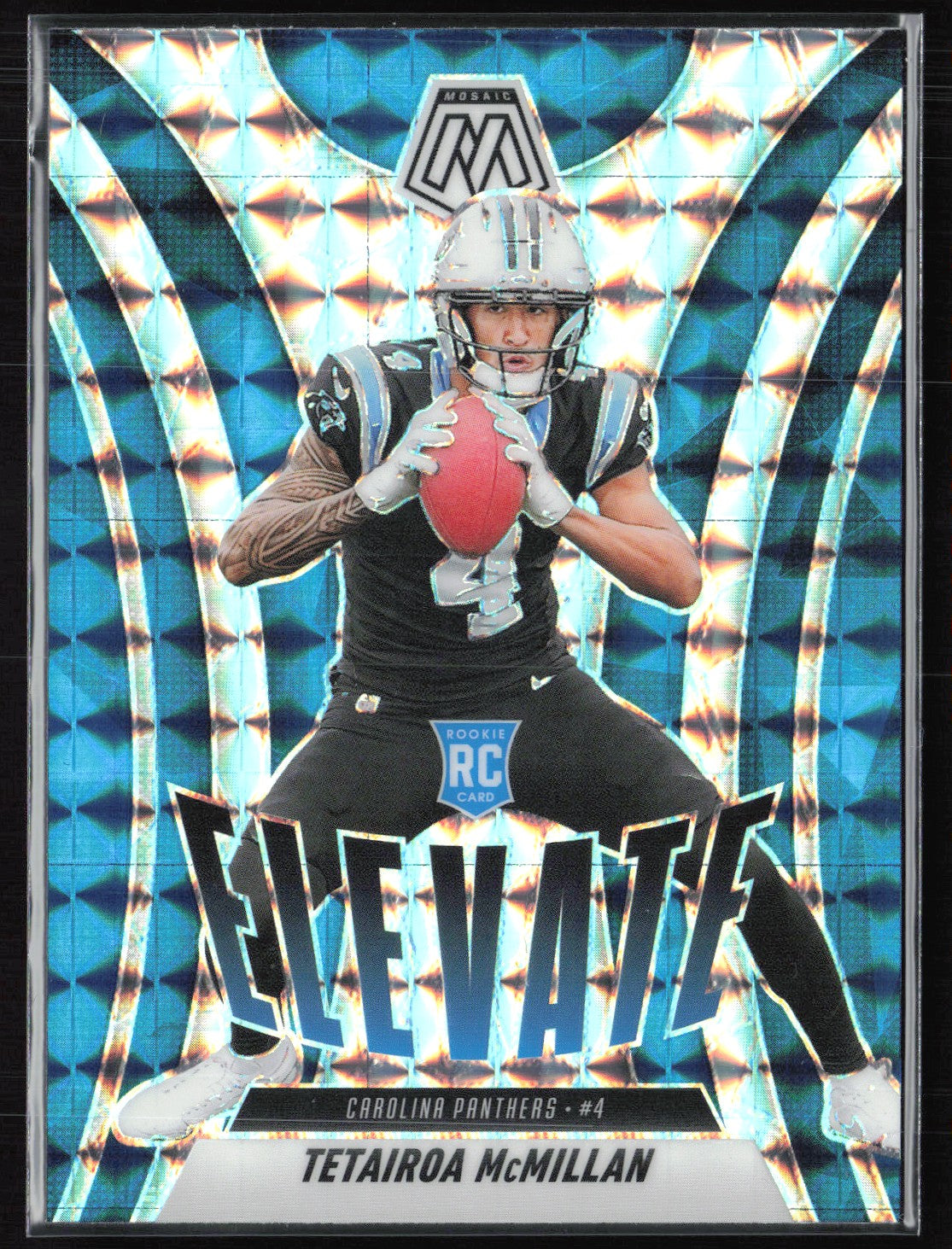 Tetairoa McMillan RC Elevate Mosaic Prizm