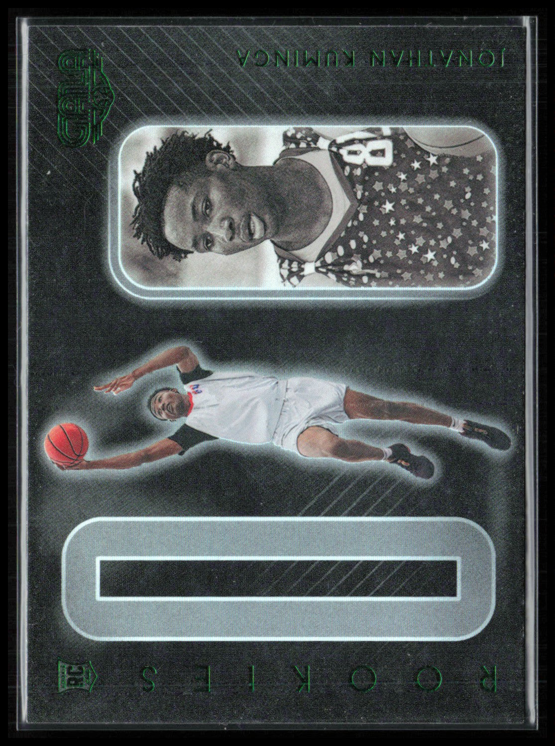 Jonathan Kuminga RC Green Foil