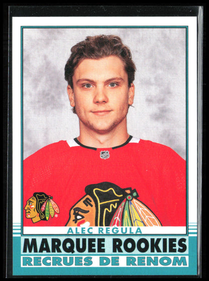 Alec Regula RC Marquee Rookies