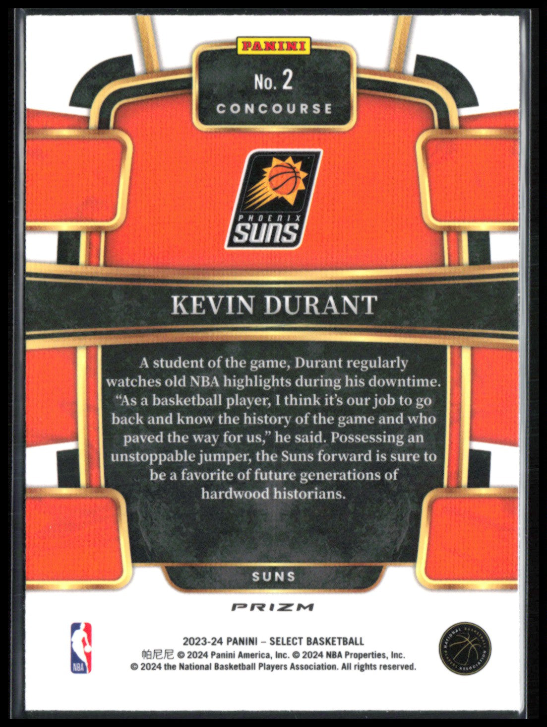 Kevin Durant Orange Flash