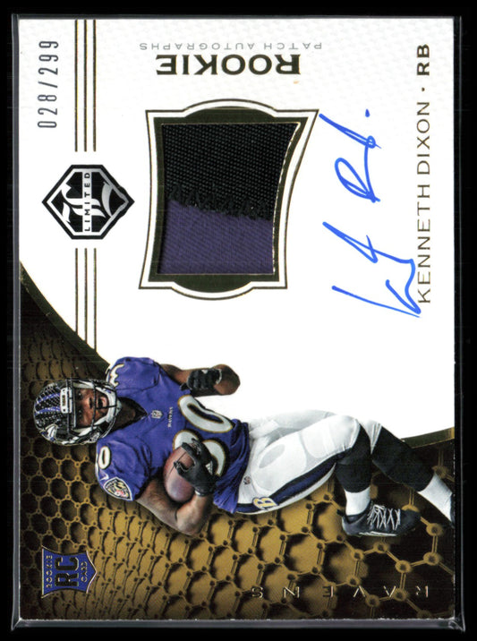 Kenneth Dixon RC Mem Auto /299