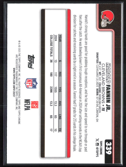 Harold Fannin Jr RC