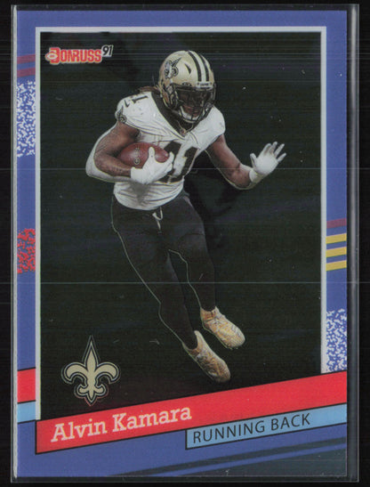 Alvin Kamara Clearly Donruss
