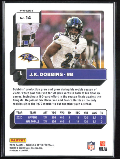 J.K. Dobbins Ho Huddle /125