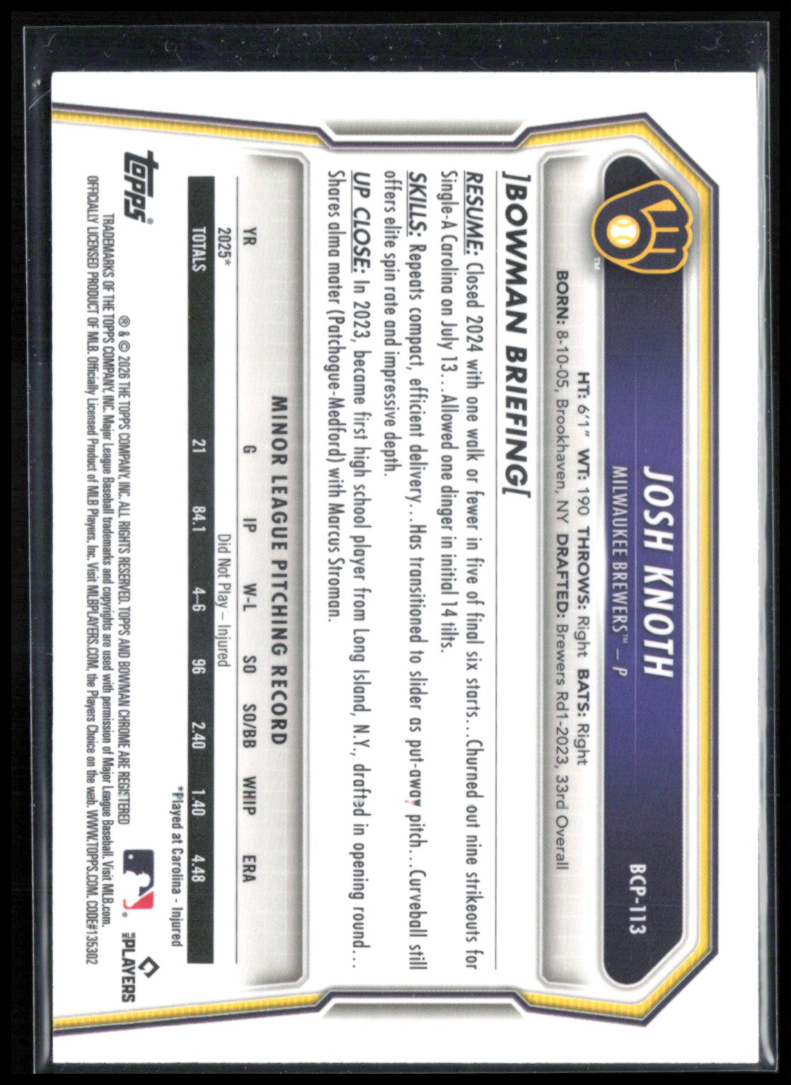 Josh Knoth /399 Lava