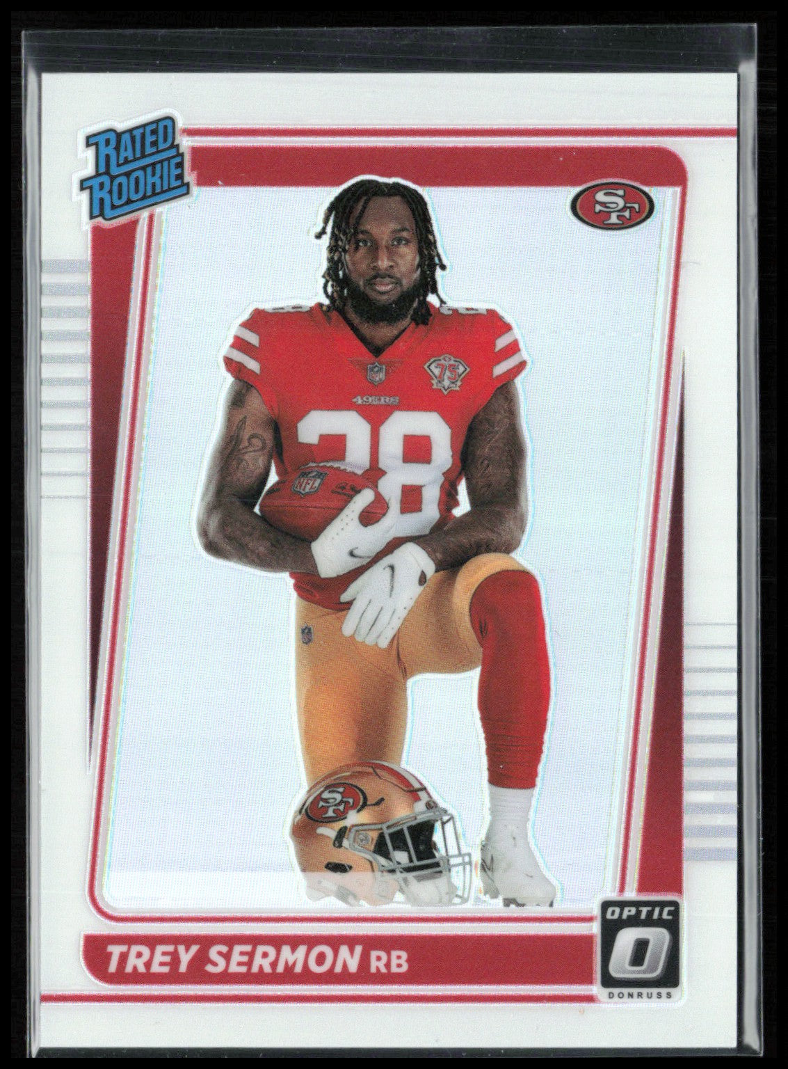 Trey Sermon RC Variation Holo