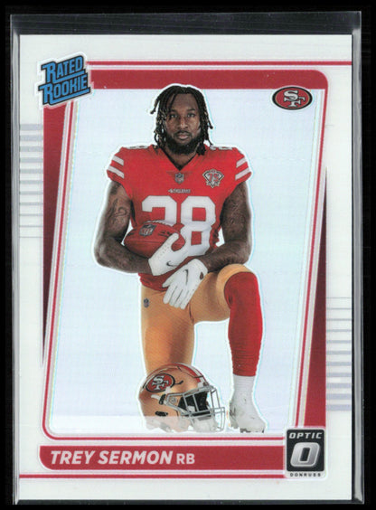 Trey Sermon RC Variation Holo