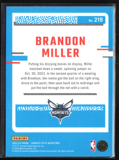 Brandon Miller RC