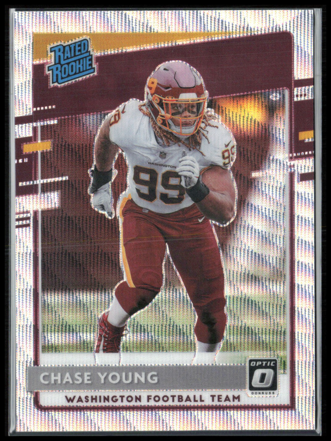Chase Young RC Silver Wave /199