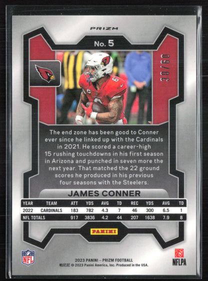 James Conner Orange Wave /60
