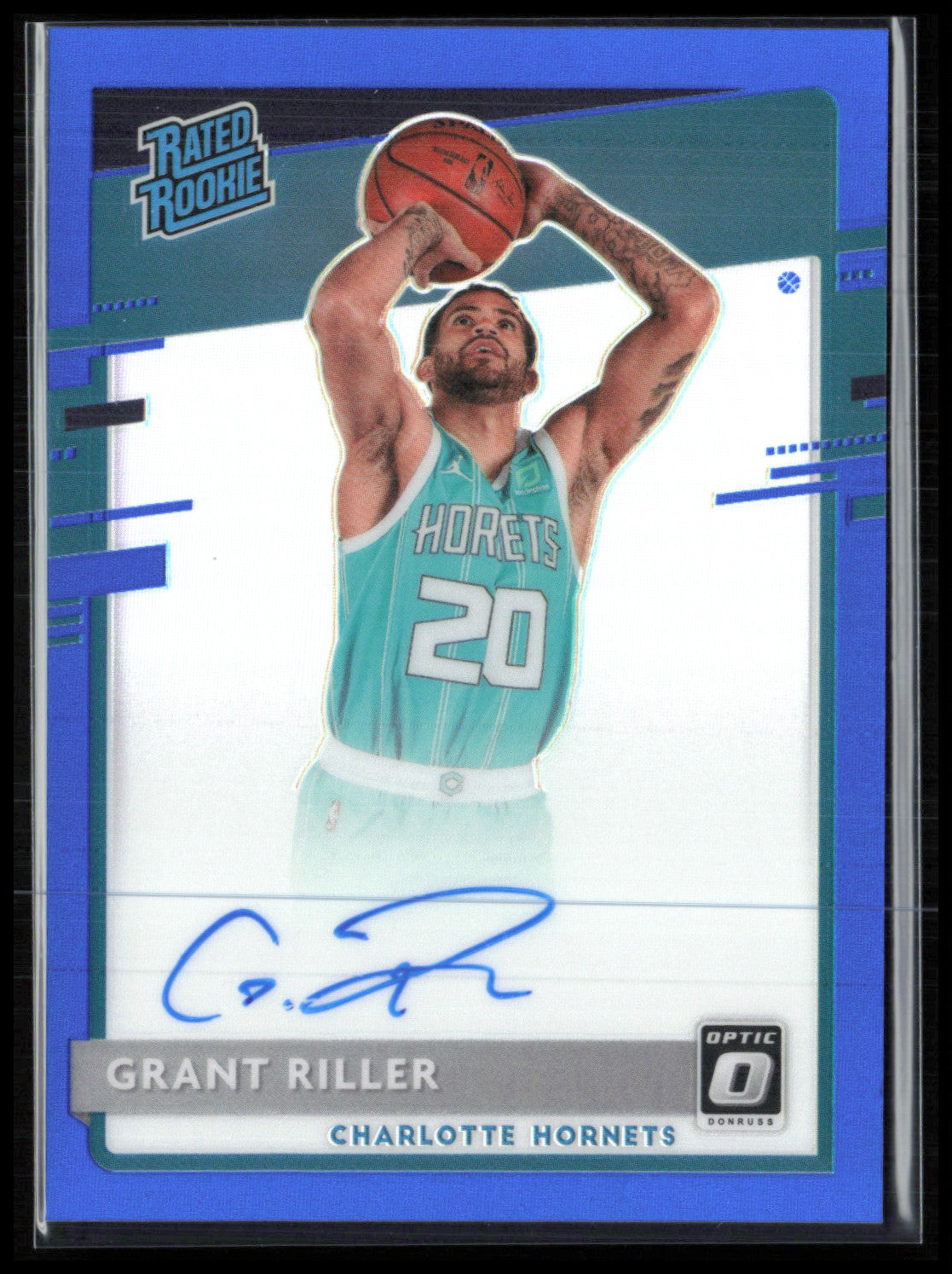 Grant Riller RC Auto Blue Holo /49