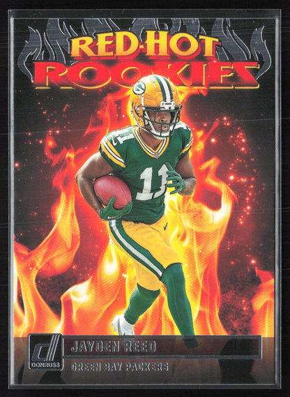 Jayden Reed RC Red-Hot Rookies