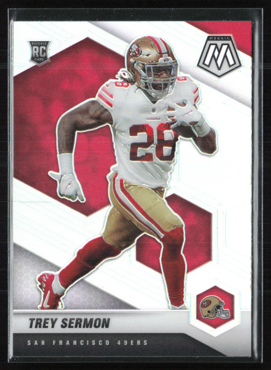 Trey Sermon RC Variation Holo