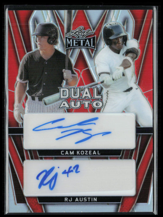 Cam Kozeal/RJ Austin Dual Auto /20