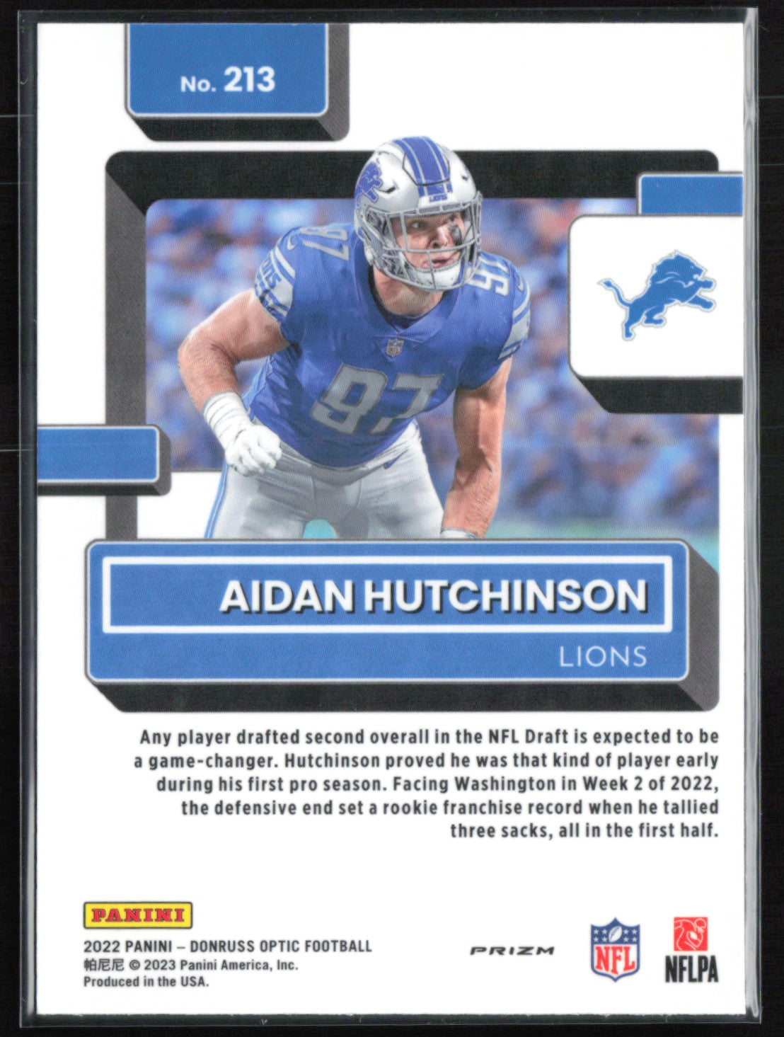 Aidan Hutchinson RC Pink Holo