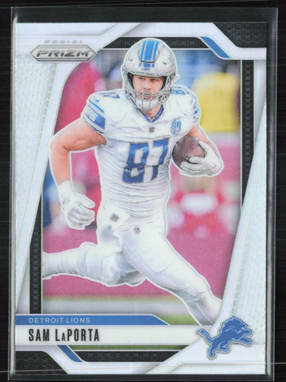 Sam LaPorta Silver Prizm