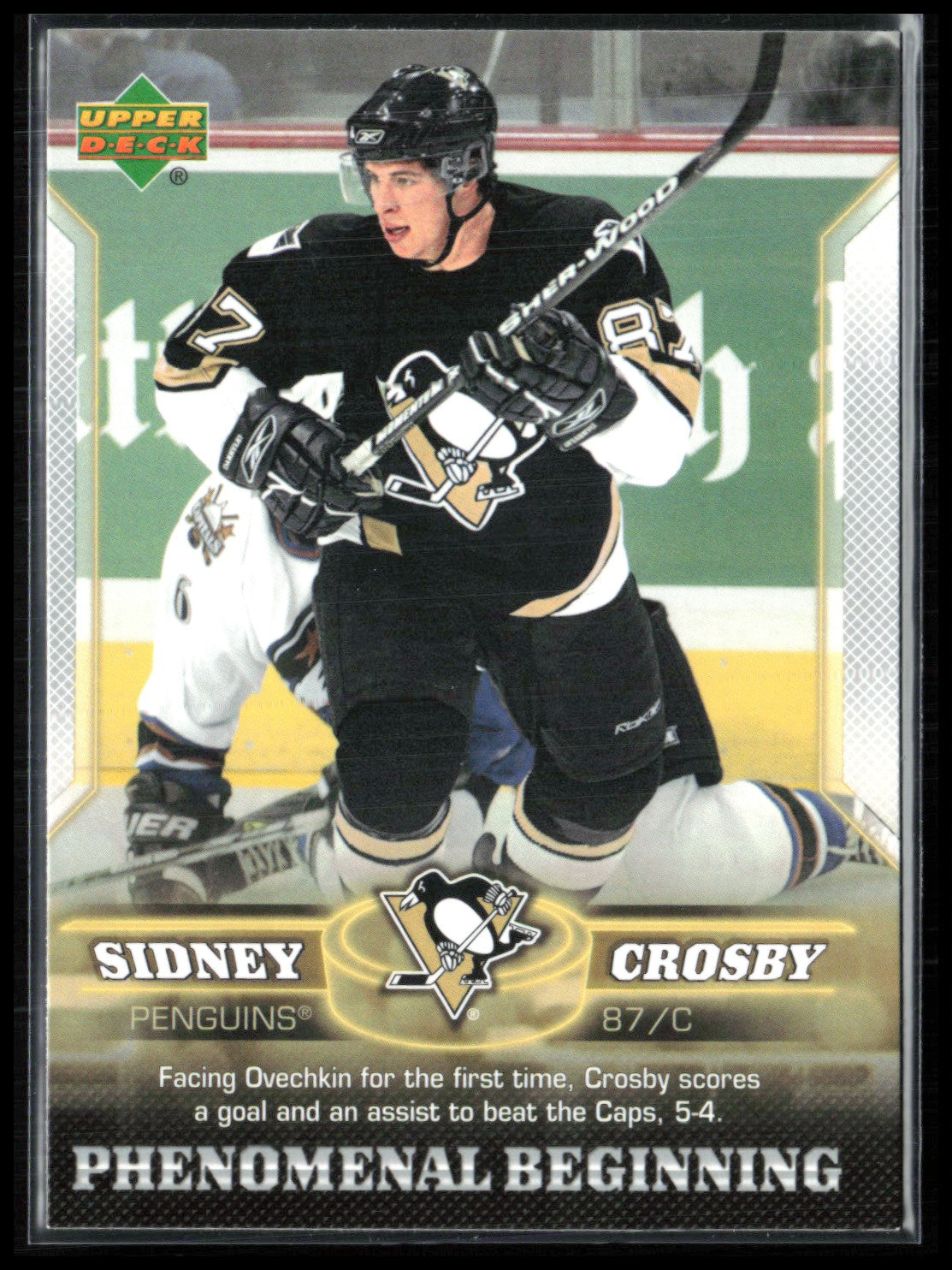Sidney Crosby Phenomenal Beginning 2005 UD