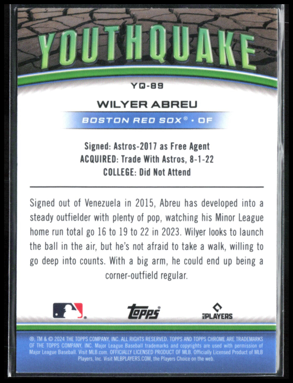 Wilyer Abreu RC