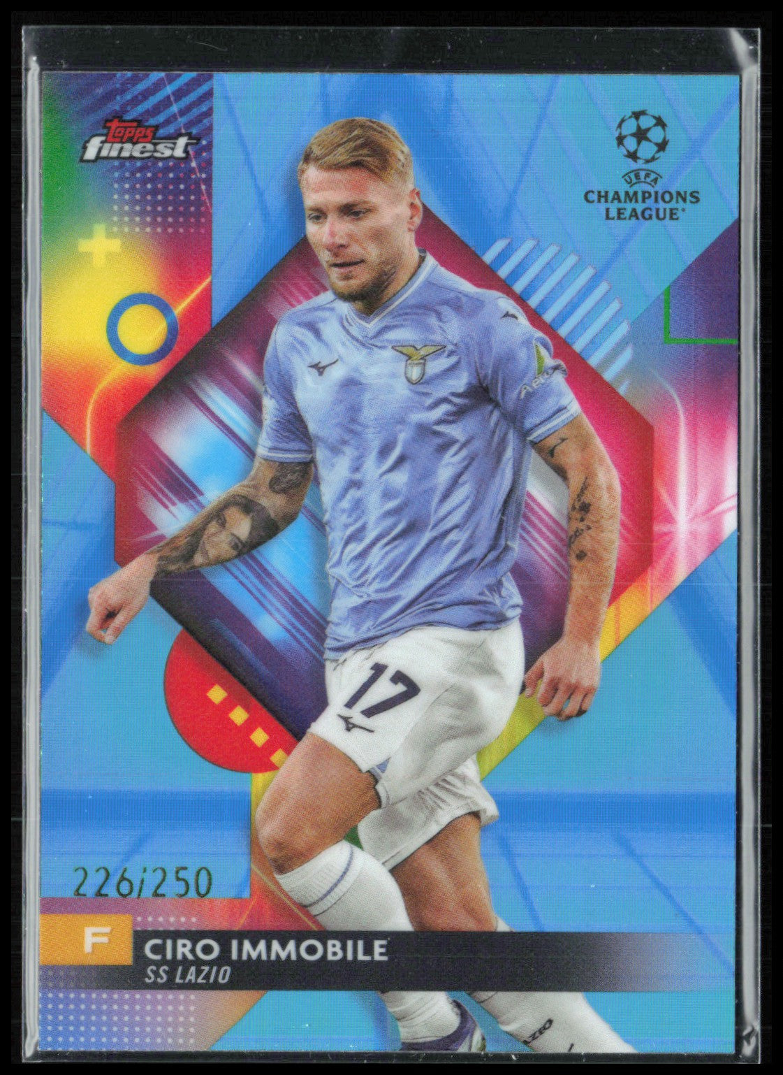 Ciro Immobile Blue /250 2024 Topps Finest