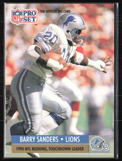 Barry Sanders 1991 Pro Set