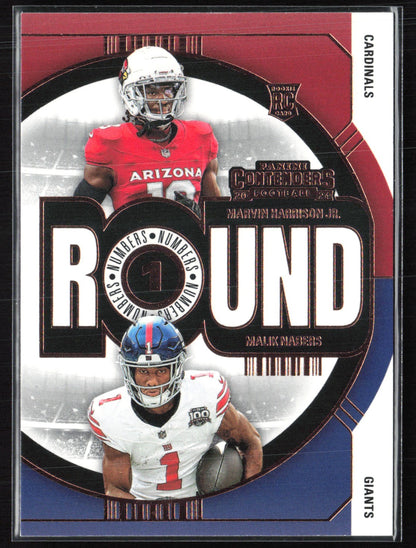 Malik Nabers/Marvin Harrison Jr. RC Round 1