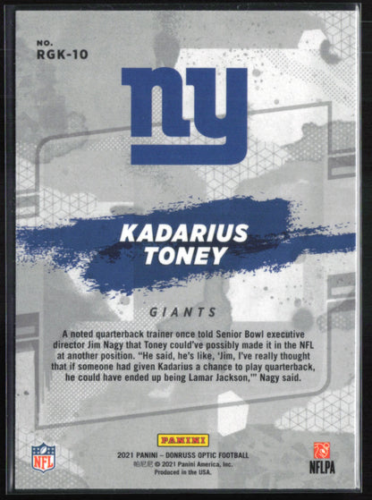 Kadarius Toney RC
