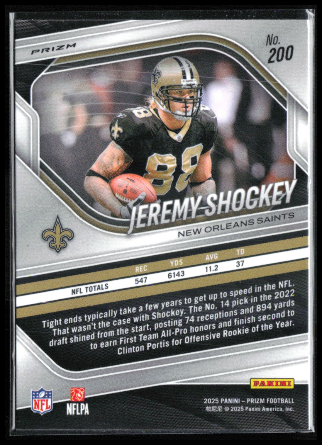 Jeremy Shockey Silver