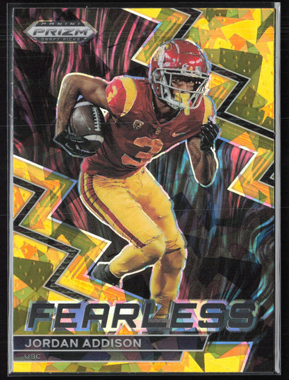 Jordan Addison RC Fearless Yellow Ice