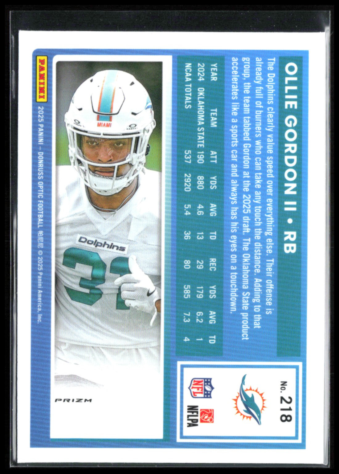 Ollie Gordon II RC Stars Holo
