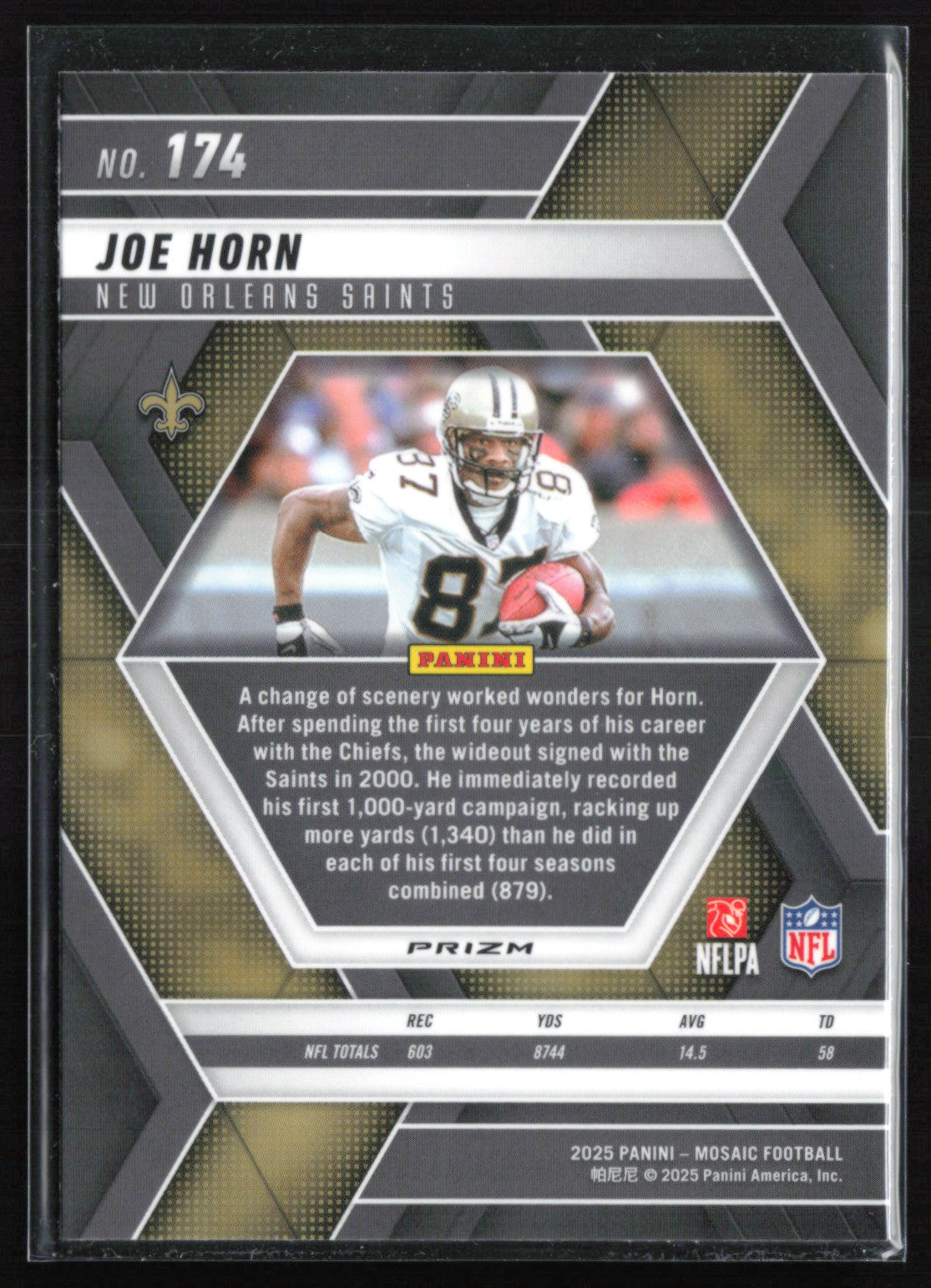 Joe Horn Reactive Yellow