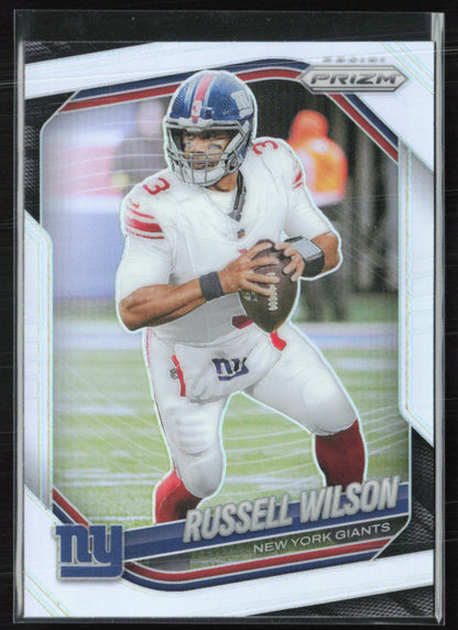 Russell Wilson Silver Prizm