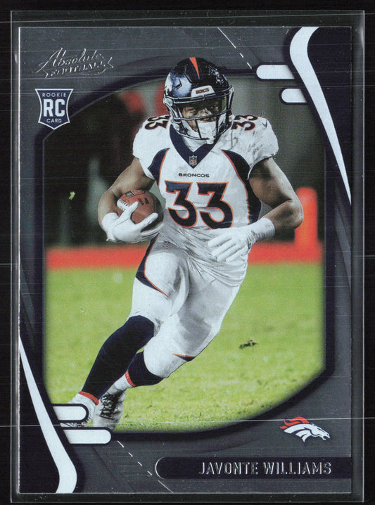 Javonte Williams RC