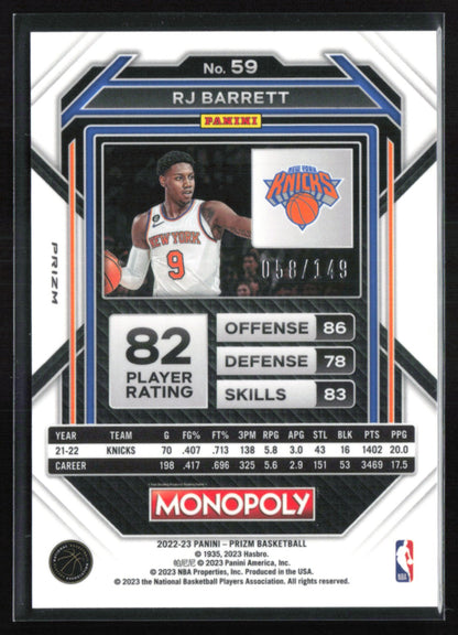 RJ Barrett Pink /149