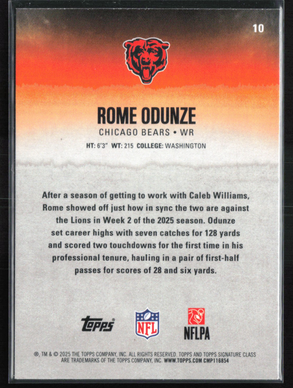 Rome Odunze Green