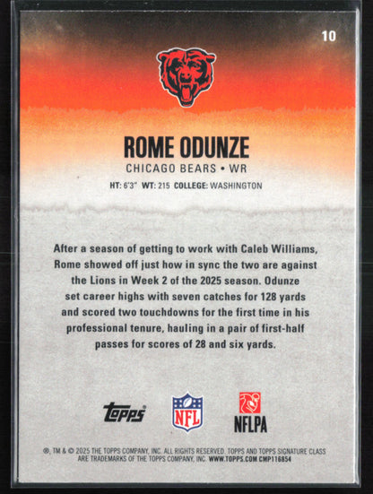 Rome Odunze Green