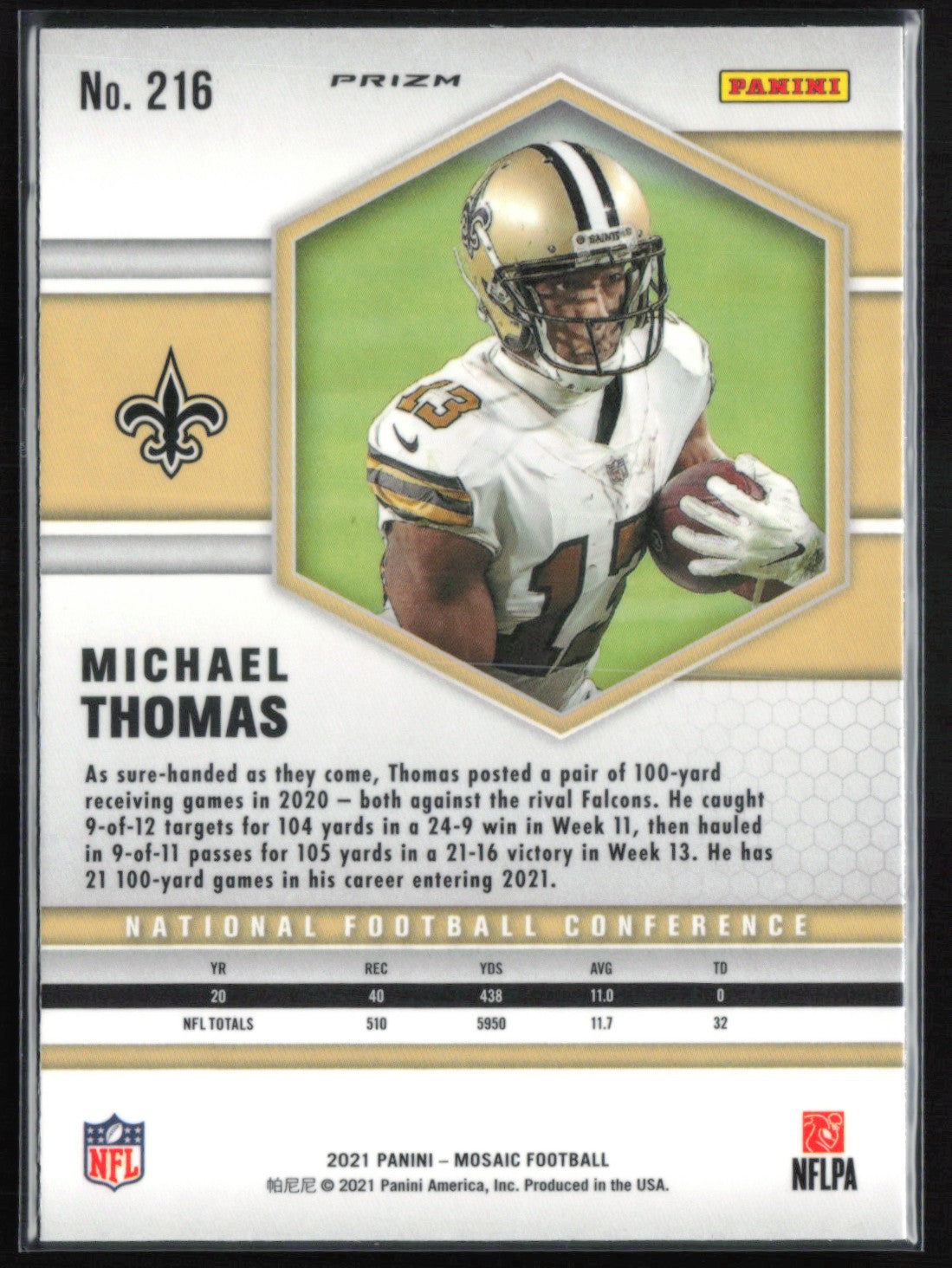 Michael Thomas Blue Reactive