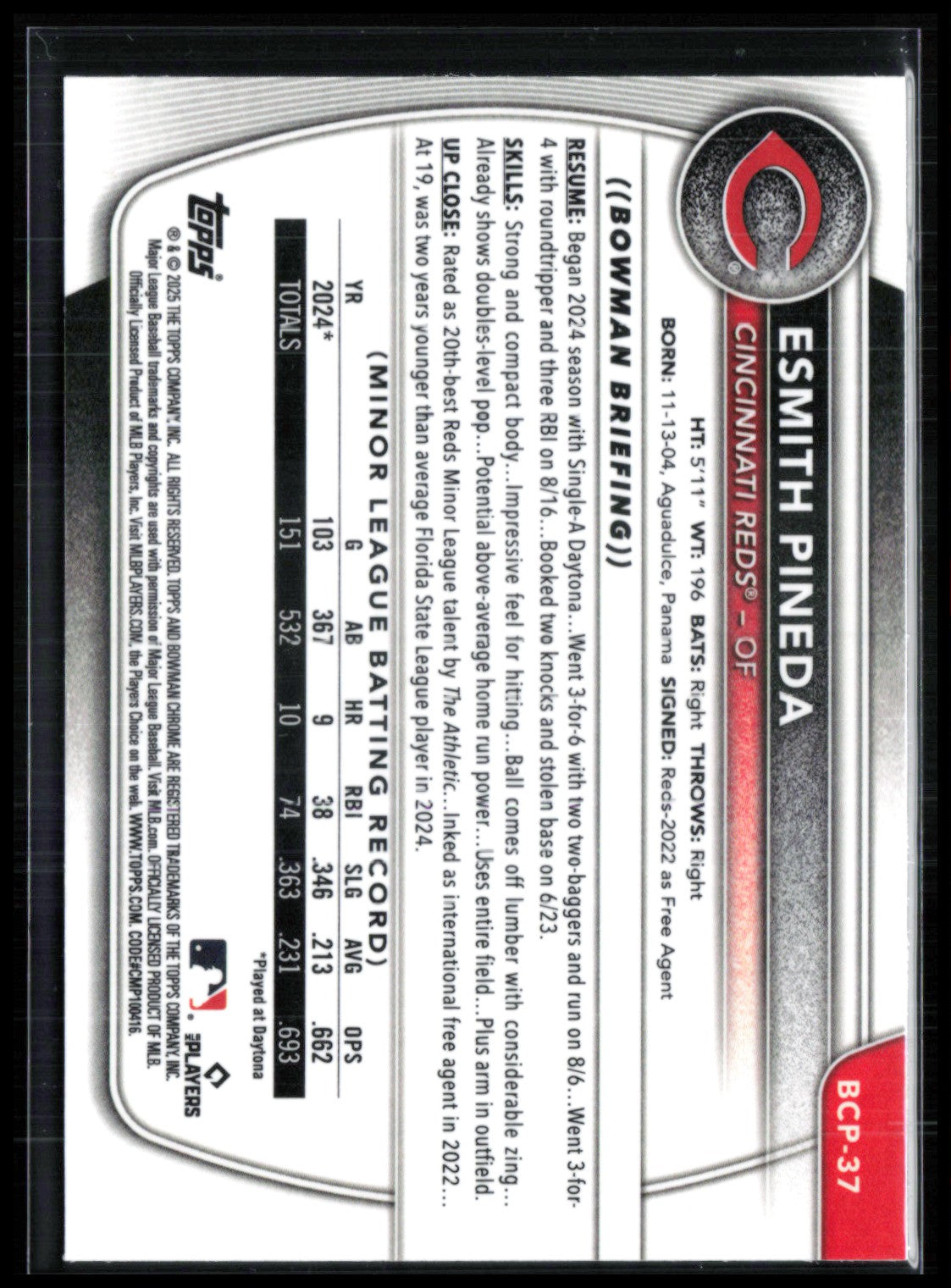 Esmith Pineda 1st Bowman