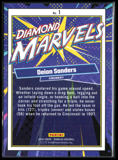 Deion Sanders Diamond Marvels